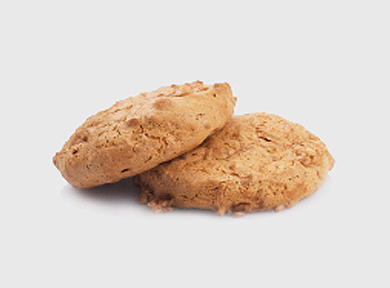 Mini buko pie macaroon