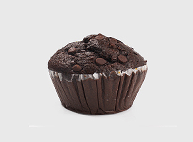 Dark chocolate muffin